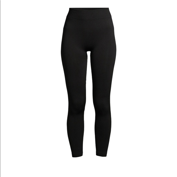 Women's Cable Knit Fleece Lined Leggings, 2 Pack - Picture 6 of 11